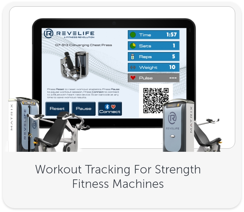 Workout tracking for strength fitness machines